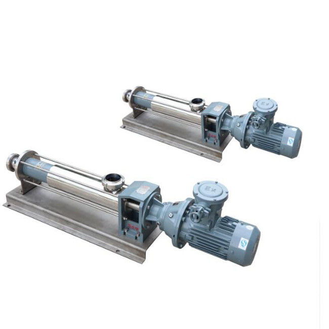 2000L/Hour konzentrierte schraubenartige Pumpe 220V 380V Schlamm-Schneckenpumpe