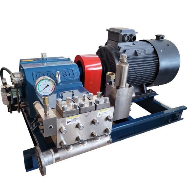 1000-3000 Umdrehungsfrequenz 60 Hz Kolbenpumpe / Hochdruckpumpe mit einem Zylinder