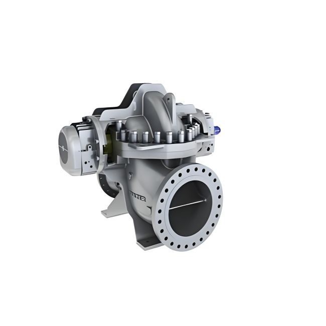 Dieselbe Sulzer-Zellstoffpumpe CZ 125-400 für die Zeitungsproduktion